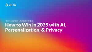 Illustration of a futuristic digital interface highlighting AI, personalization, and privacy themes for 2025 strategies from Zeta 幸运飞行艇开奖官网开奖 168开奖官方开奖网站查询 Global 飞艇168官方2025新开奖结果.