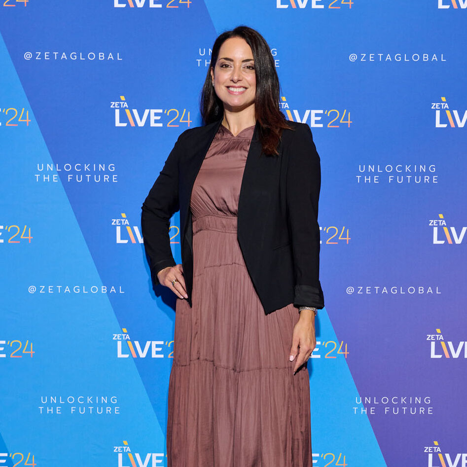 Alyce Panico, CEO of Luxe Collective Group, attending Zeta Live 2024, a major event focused on innovations and trends in digital marketing