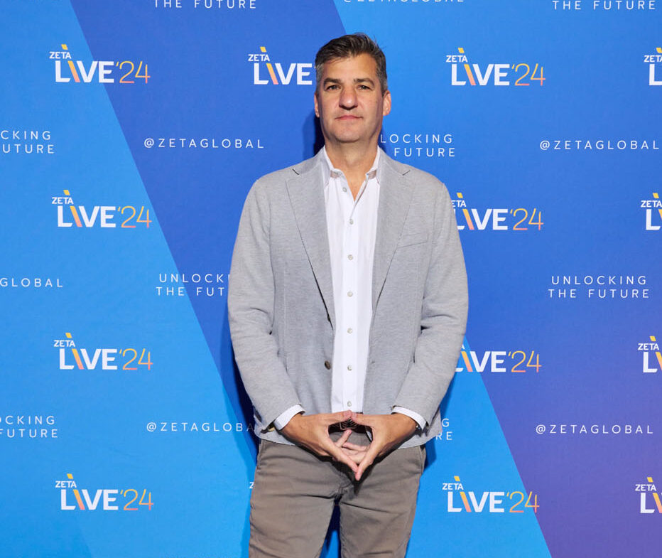 Dan Nathan, co-founder of RiskReversal Media, speaking at Zeta Live 2024 about market trends, business strategies, and the role of AI in transforming marketing and customer engagement.